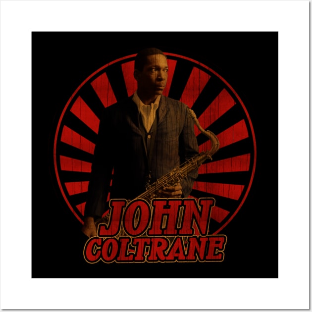 Retro Vintage John Coltrane Classic Wall Art by Electric Tone